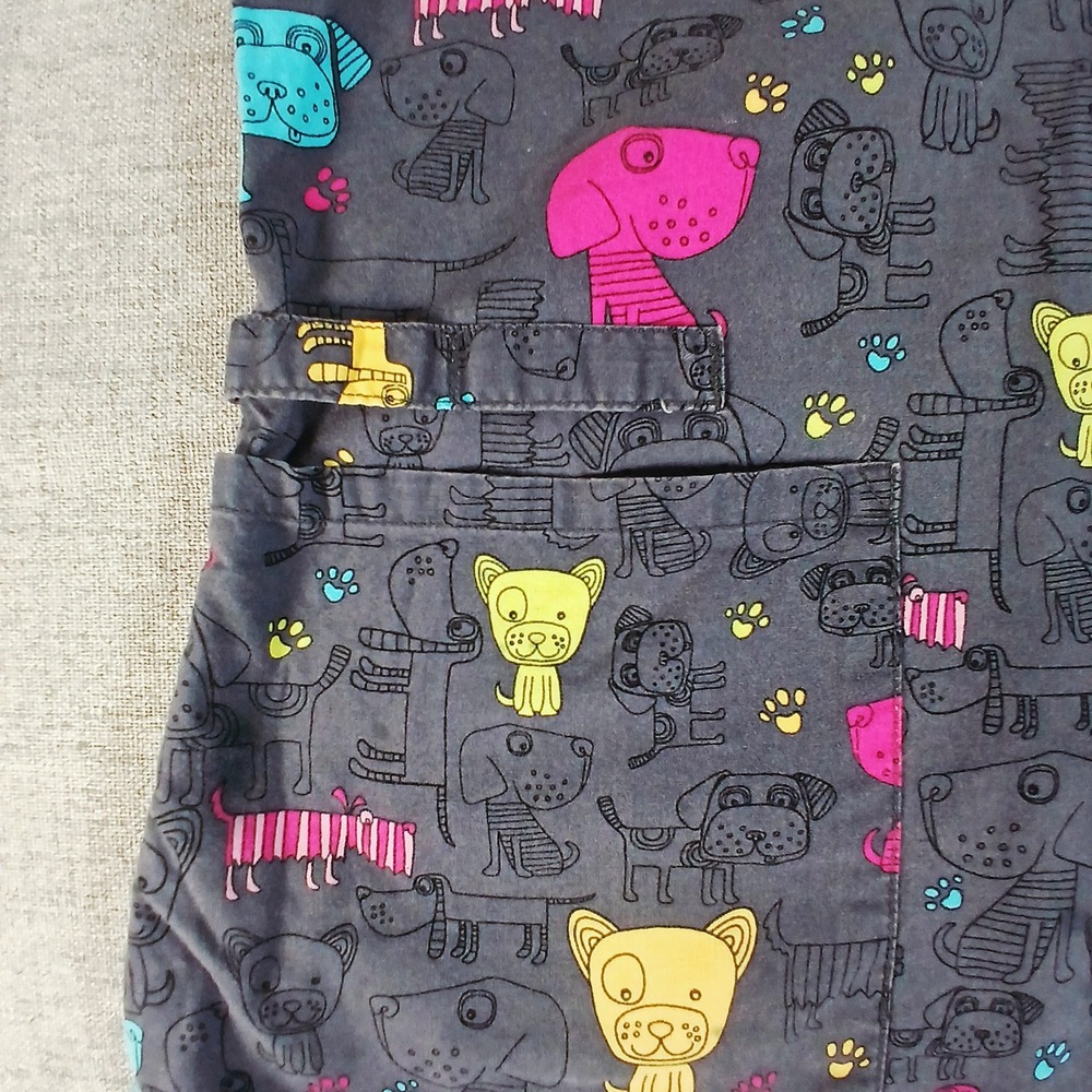 Cherokee Whimsical Tooniforms M‎ Vet Tech Scrub Tops Bundle Kawaii Nurse Core - Picture 8 of 16